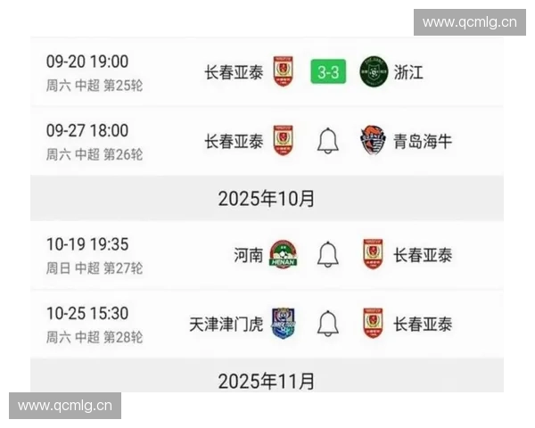 2025赛季中超山东鲁能队完整赛程及重点赛事一览